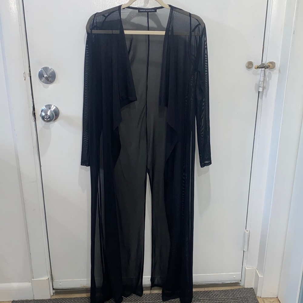 Naked Wardrobe mesh cover up!